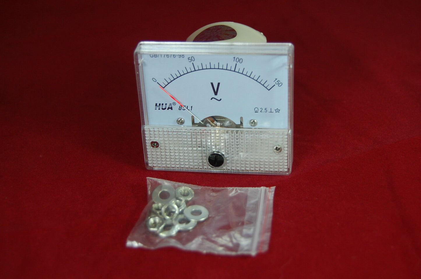 1 PC AC 0-150V Analog 85L1 Voltage Analogue Panel meter Directly connnected