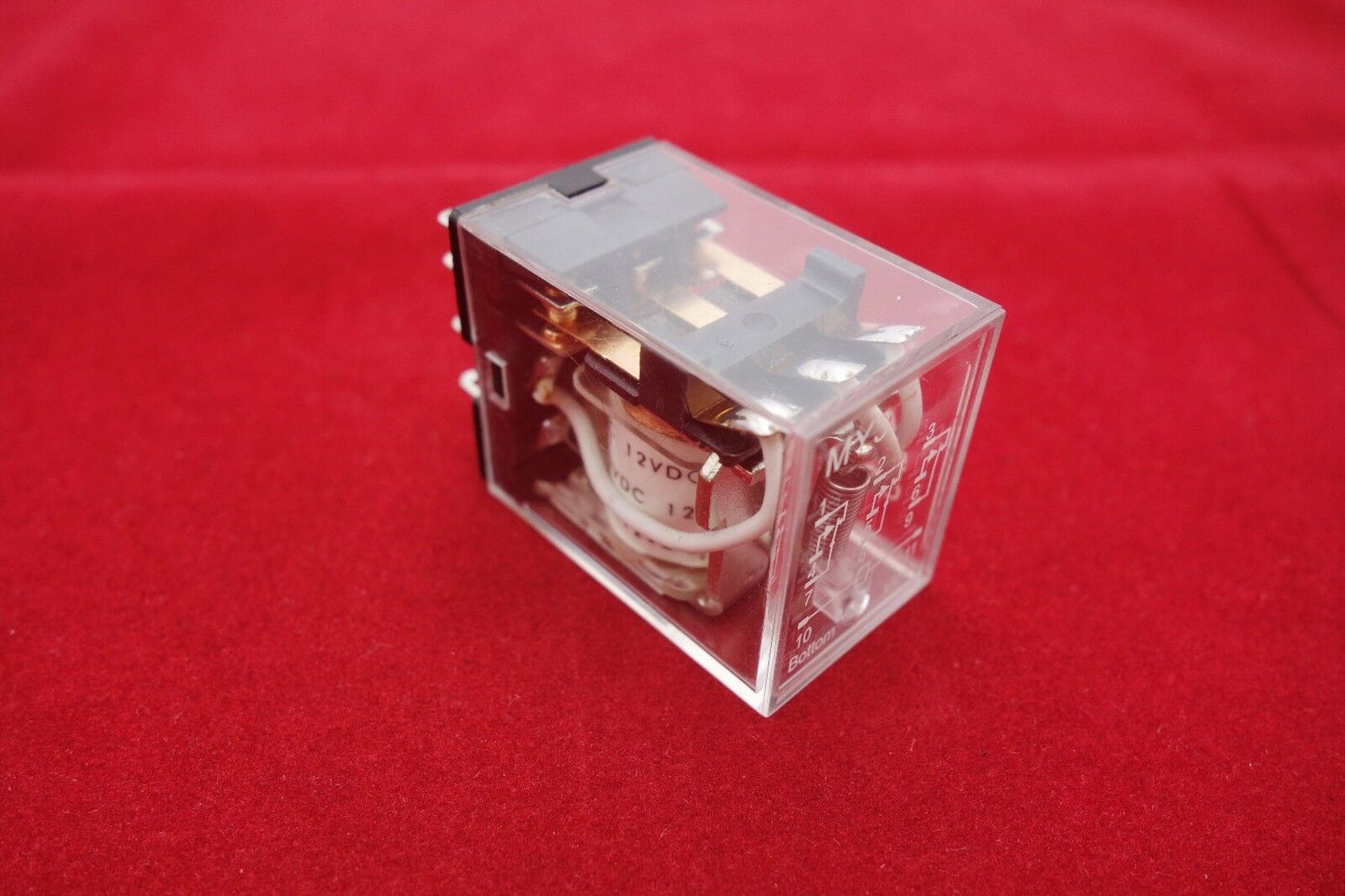 2PCS MY3 General Purpose Relay 12V DC COIL 11-Pins 5 Amp