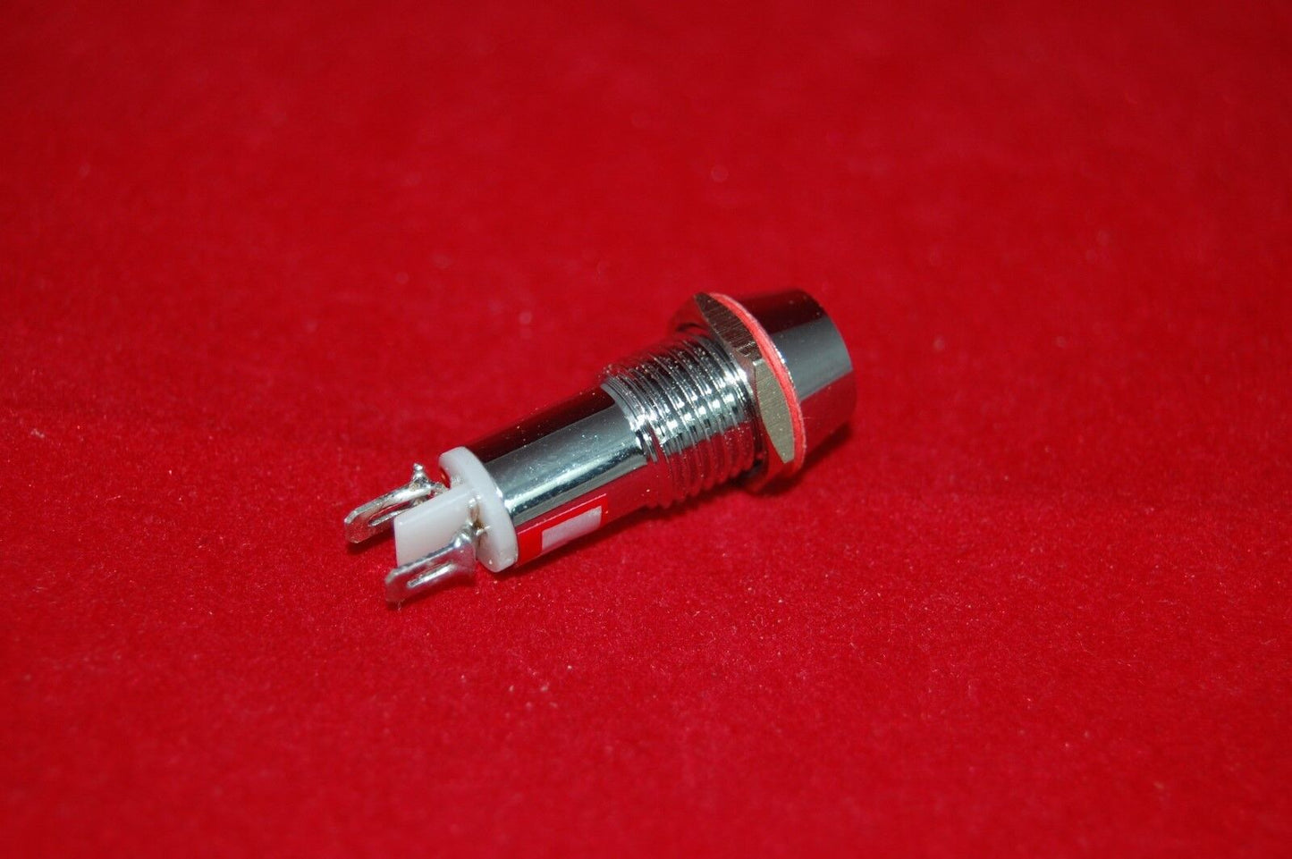 5Pcs 120V AC 10mm Cut out Metal Yellow LED Indication Signal Pilot Lights