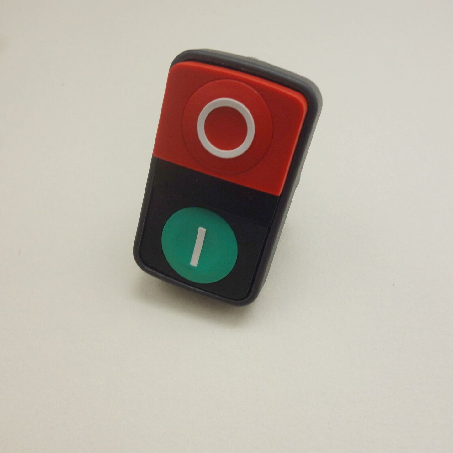 1PC 22MM Flush Green Extended Red DOULE HEADED Pushbutton Head FITS ZB5AL7341