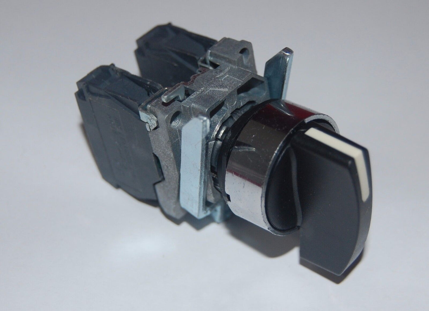 1PC 22mm Long Handle Selector switch 2 Position Fits XB4BJ45 1NO/1NC Momentary