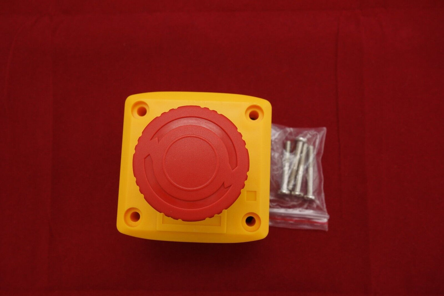 1PC Fits XAL-K178 Cutout 22mm Emergency Stop Control Station Enclosure 1N/C