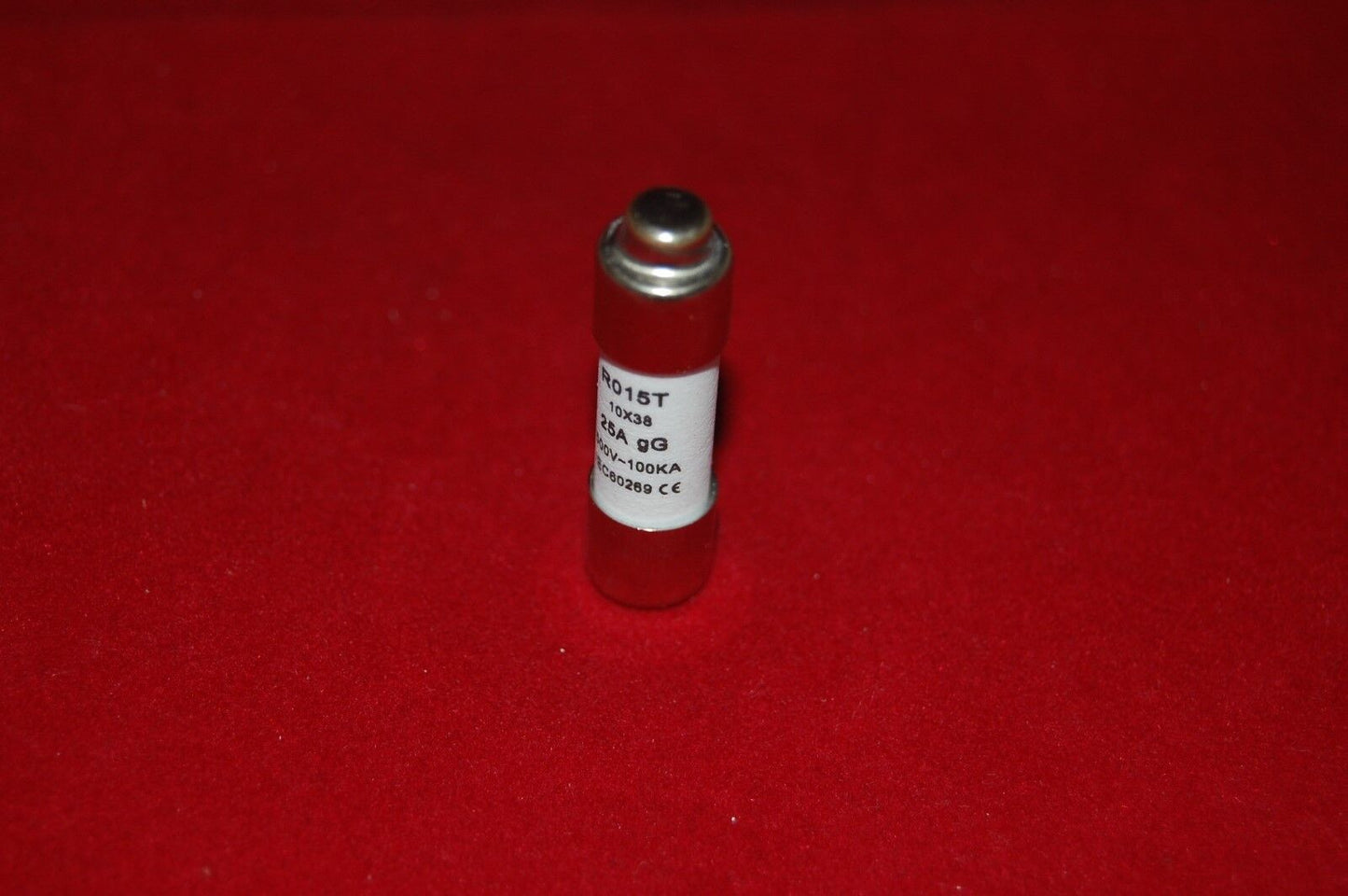 5Pcs ATQR 500V 25A 10 x 38mm Cylindrical Fuse Link gG RO15T Time delay