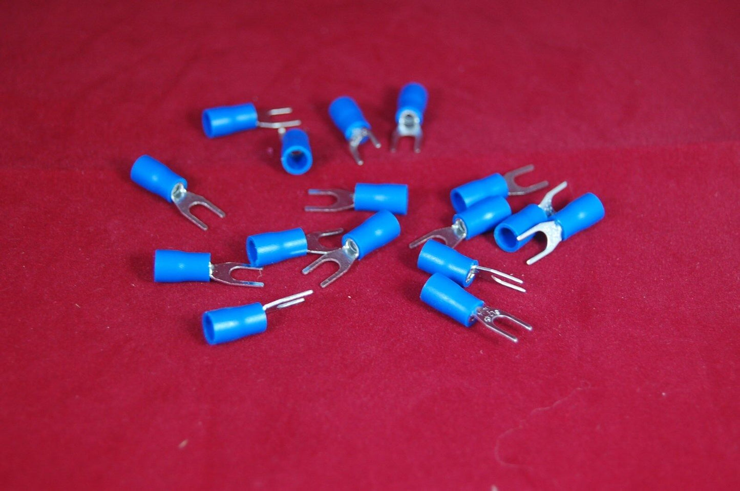 50PCS SV2-6 1/4 FORK SHAPE INSULATED terminal, FORK terminals