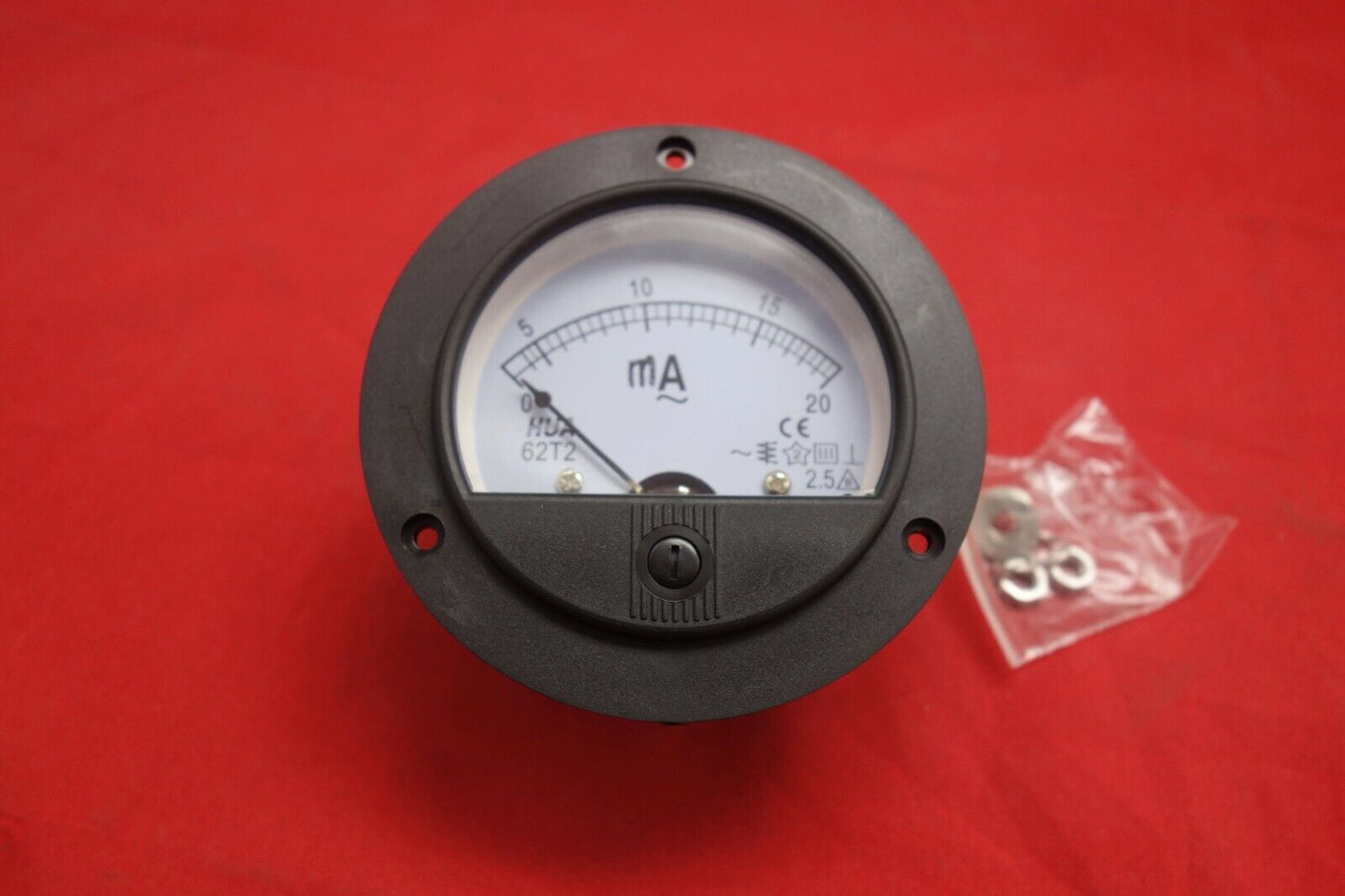 AC 0-20mA ROUND Analog Ammeter Panel AMP Current Meter Dia. 90mm direct Connect