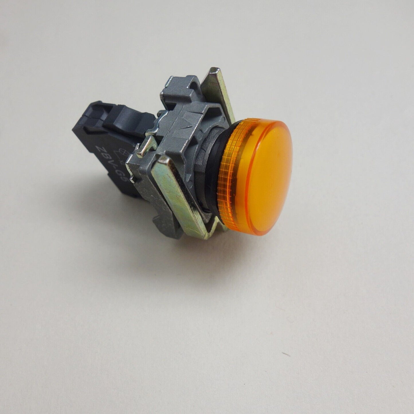 2PCS 22MM XB4 YELLOW Pilot light with integral LED FITS XB4BVM5 220V AC
