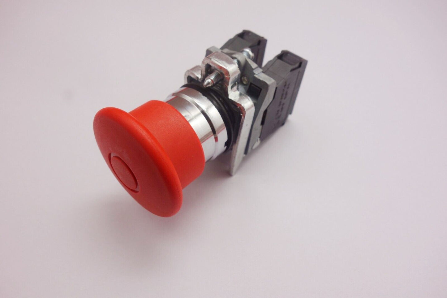 1PC Mushroom head Push-pull Emergency stop trigger action switch Fits XB4BT845