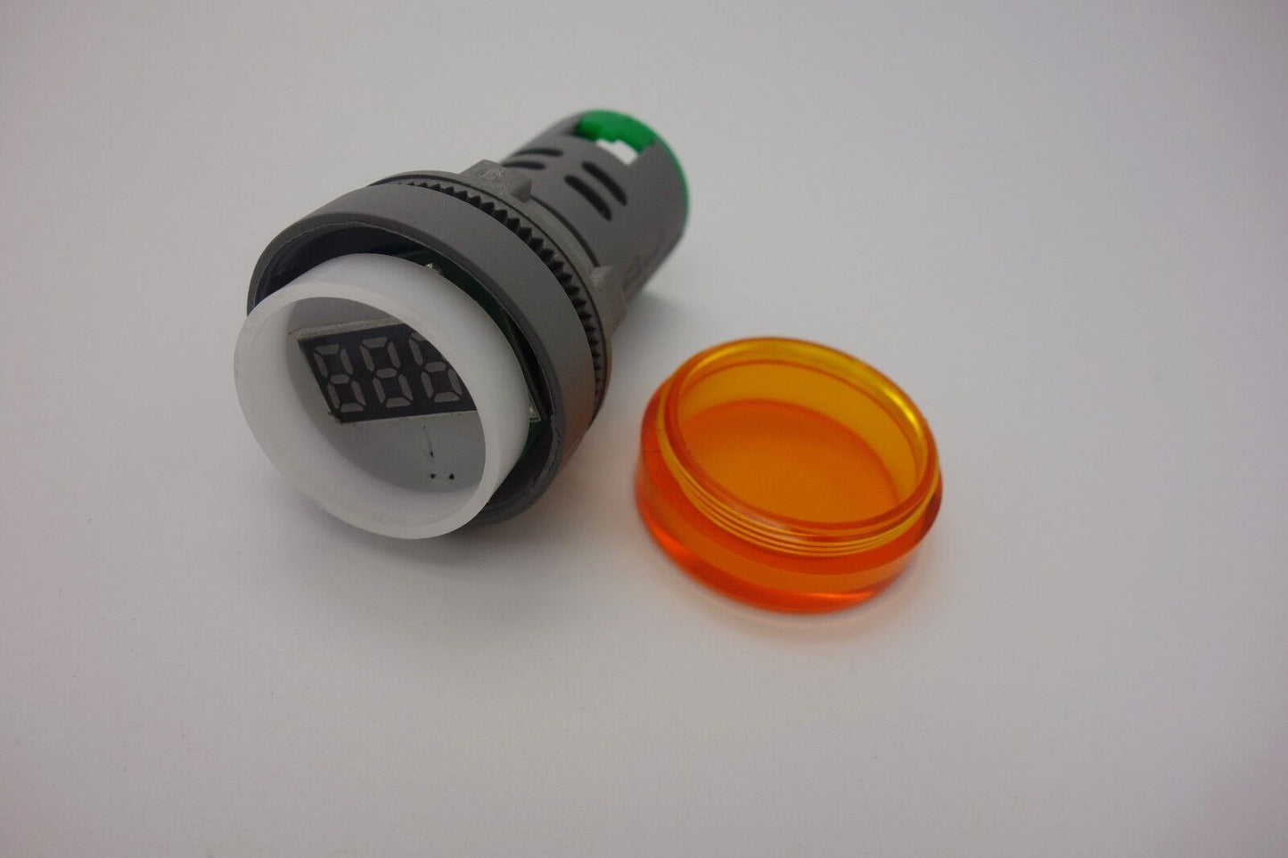 1pc 22MM Yellow AC 50-500V 3 digital LED Voltmeter Voltage meter Pilot Light typ