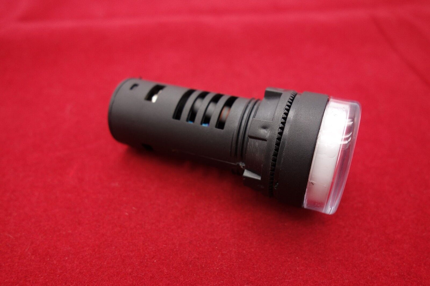2PCS Cutout 22mm Red LED Isolation brake Position Indicator light 220V AC