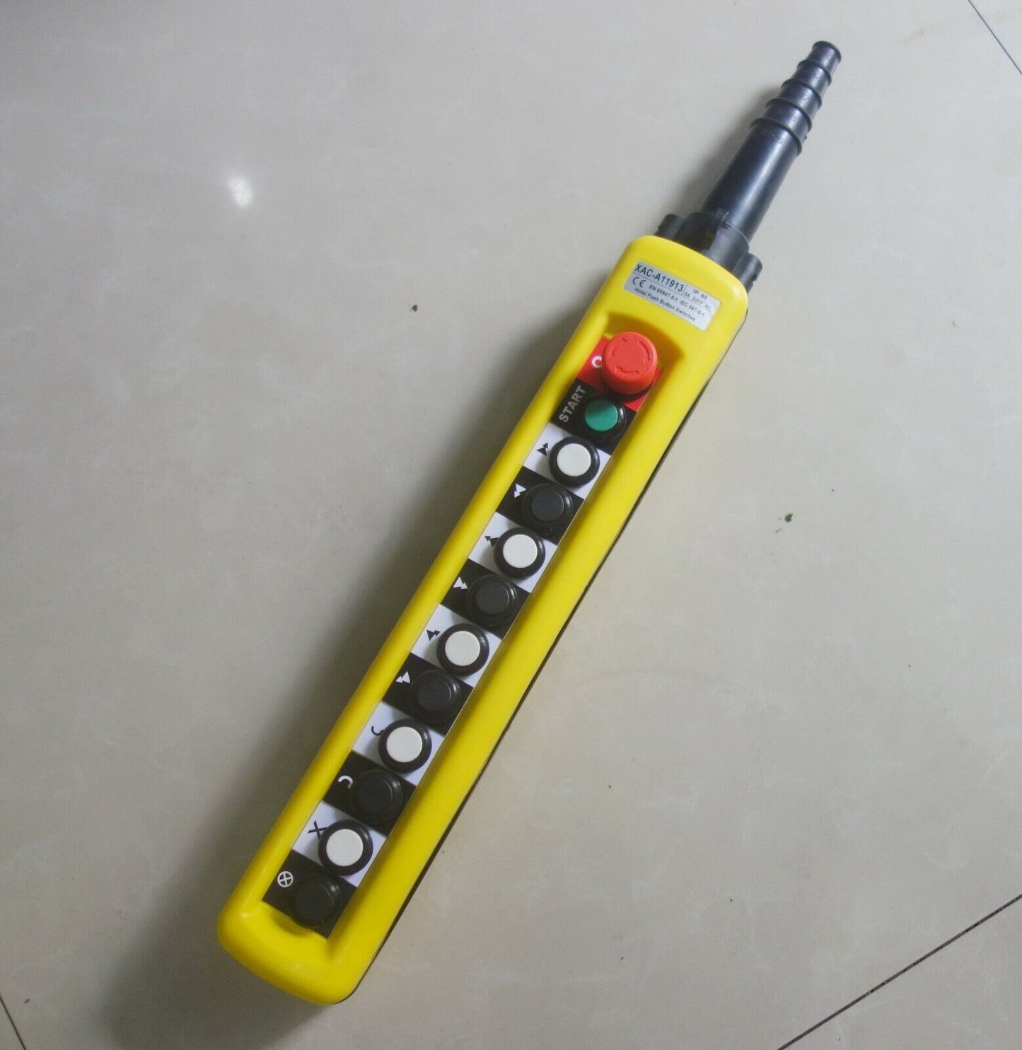 1pc fits XAC-A11913 Crane Pendant Control Stations two speed Estop 11 buttons