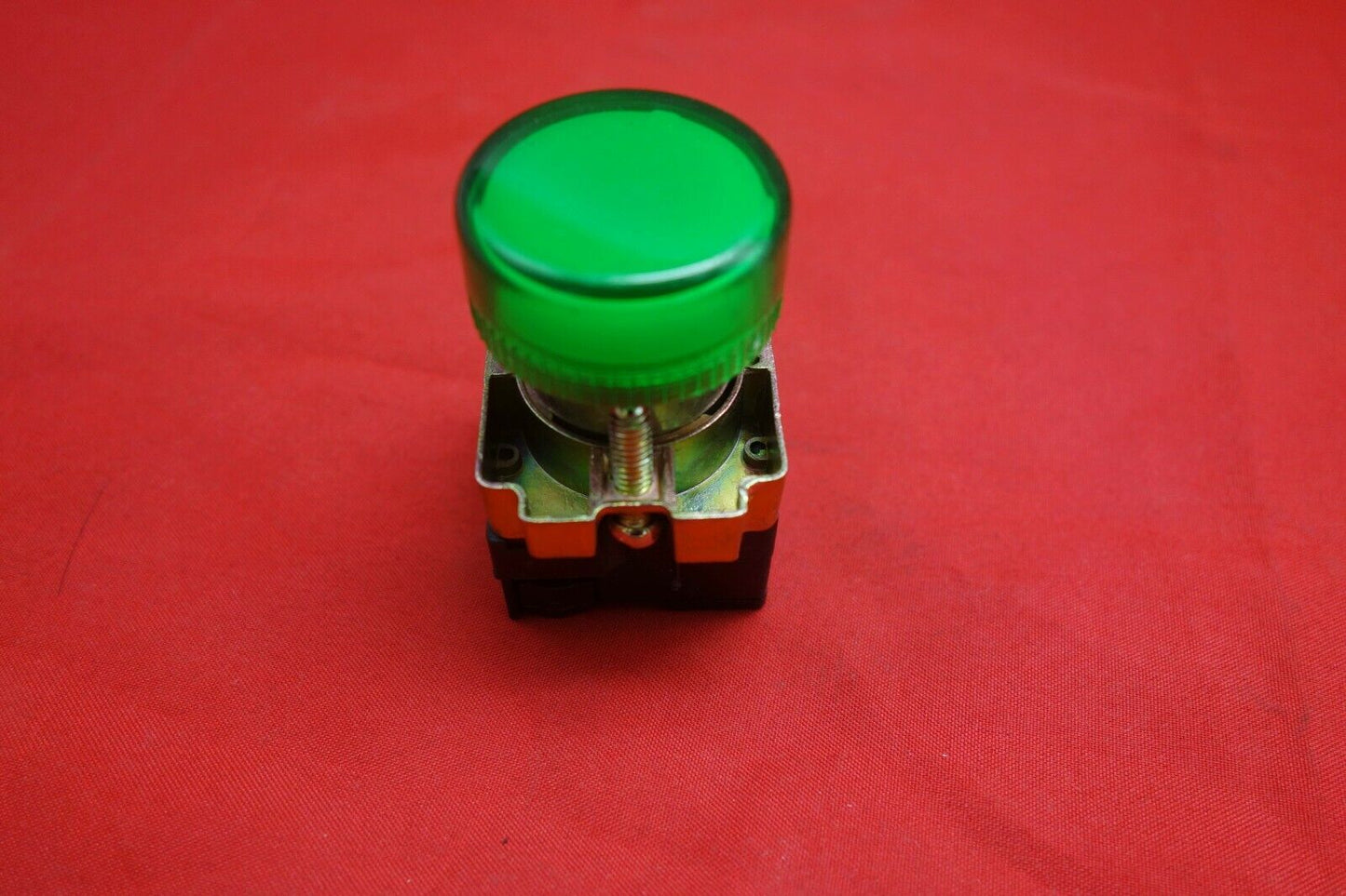 1PC 22MM Green LED Pilot Fits XB2 BV63 direct BA9S 6V AC/DC LED Blub included