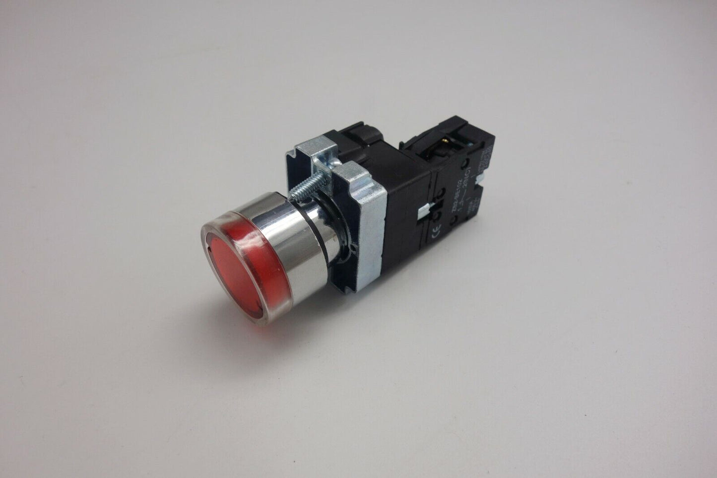 1PC FITS XB2BW34M2 Momentary RED Pushbutton With 220V AC LED Pilot Light Lamp