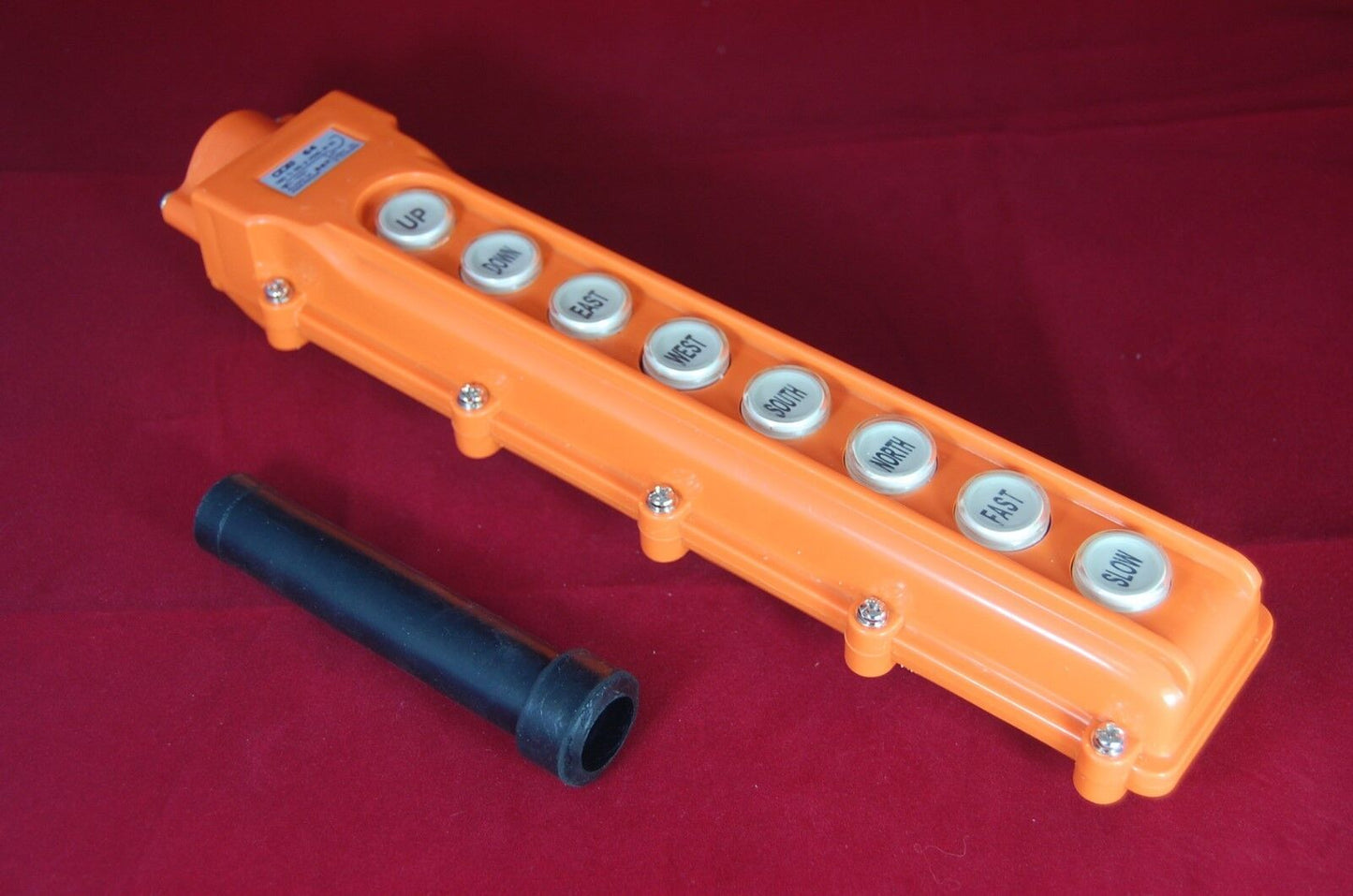 1 NEW Hoist And Crane Pendant Control Station Switch 8 Buttons COB-64