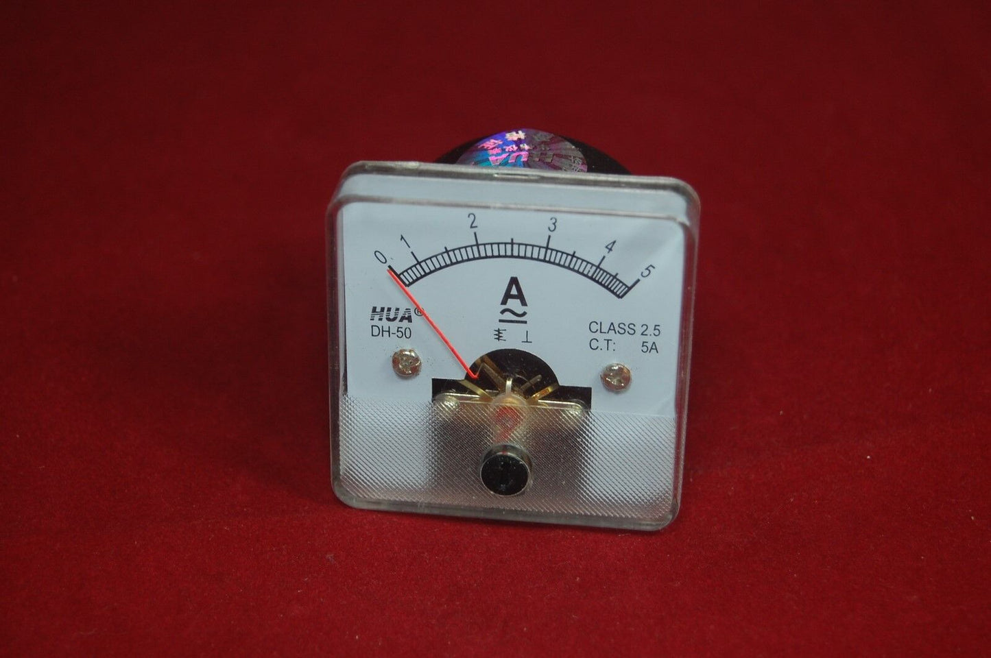 1PC AC 5A Analog Ammeter Panel AMP Current Meter 50*50mm 0-5A