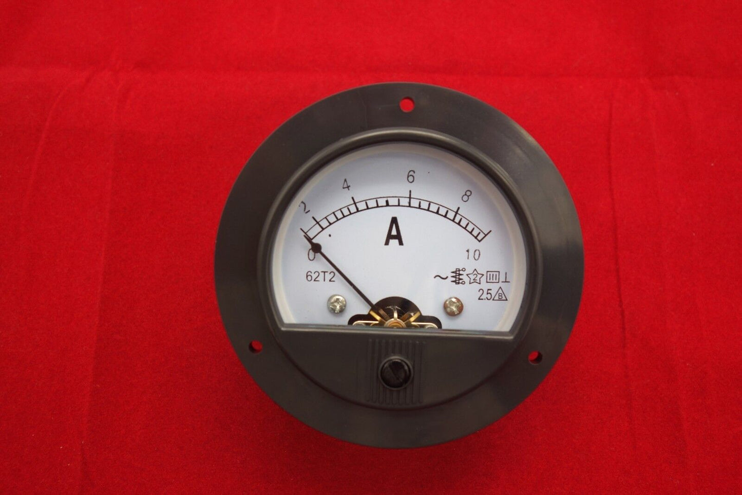 AC 0-10A ROUND Analog Ammeter Panel AMP Current Meter Dia. 90mm direct Connect