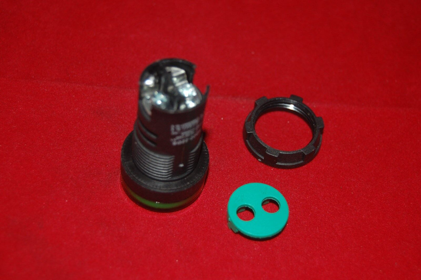 10PCS Pilot light Green Led Lamp 22mm Screw Terminal 480V AC AD16-22D/S