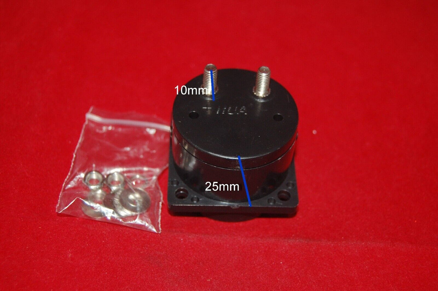 1pc DC 0- 50mV millivolt Analog Voltmeter Analogue Voltage panel meter SO45