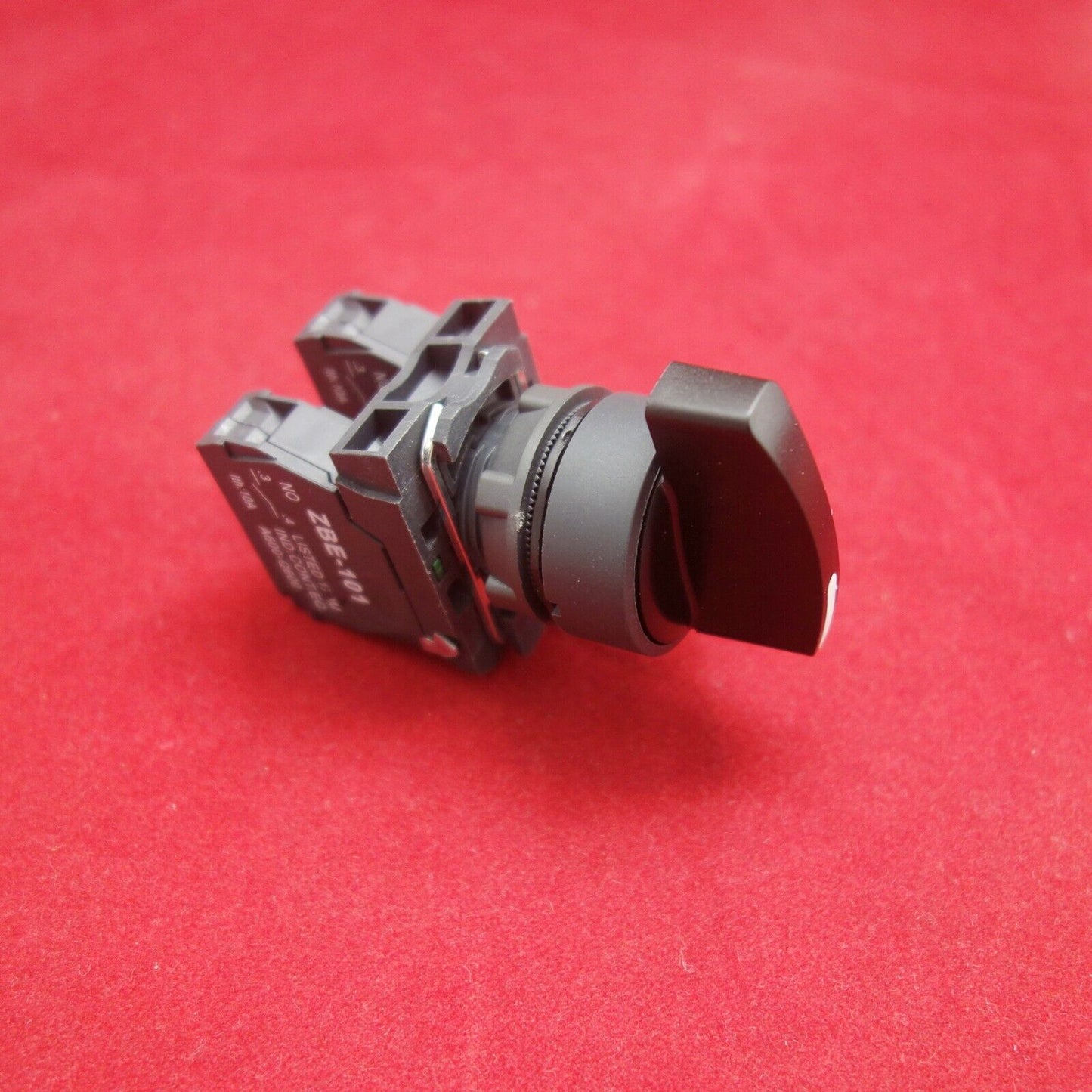 22mm Plastic Long Handle Selector switch 3 Position Fits XB5AJ33 2NO Maintained