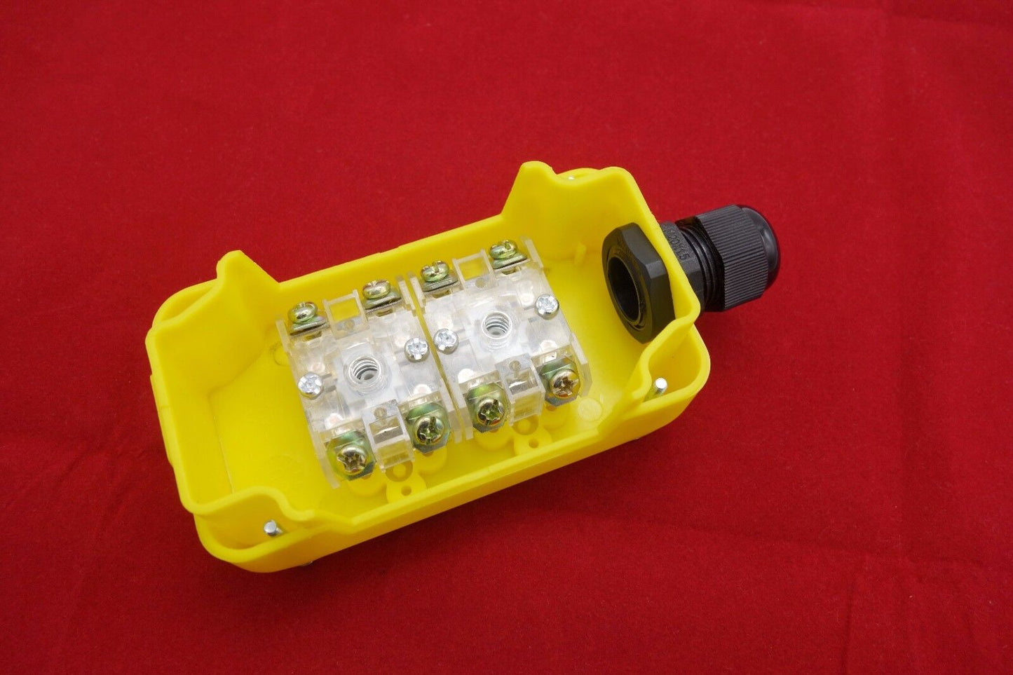 1PC New 2 Buttons Hand Remote Hoist And Crane Pendant Control Station