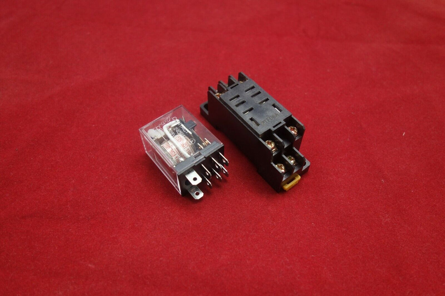 1PC LY2N General Purpose Relay 110V AC 8-Pins 10 Amp With PTF08A Socket