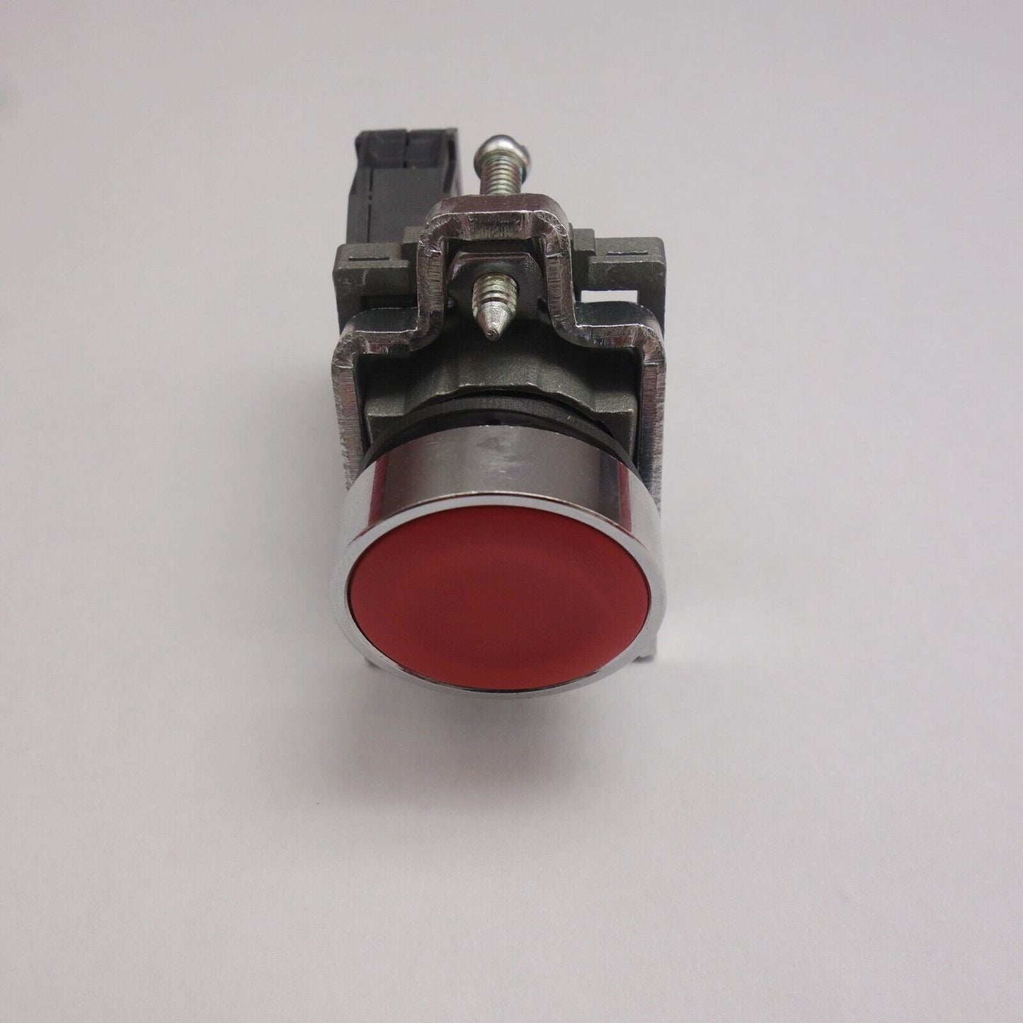 1PC NEW 22MM Metal PUSHBUTTON SWITCH FITS XB4BA42 RED 1N/C Momentary