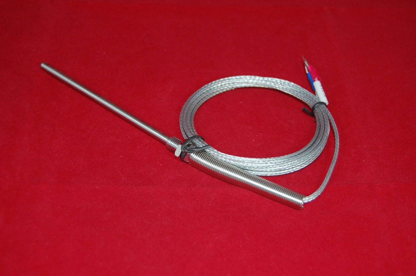 K Type Mini pressure Spring M8 Threads Thermocouple Stainless Steel 10mm