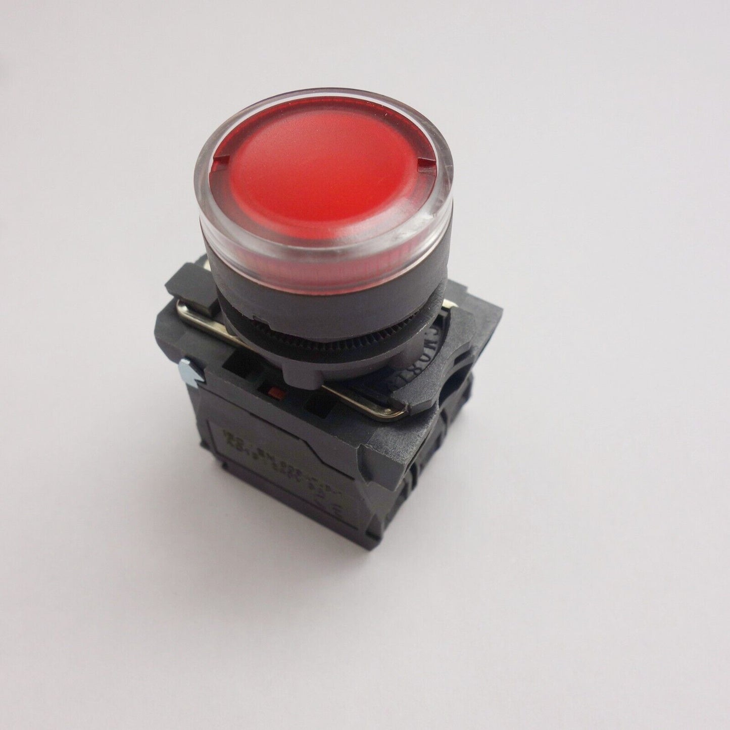 Illuminated pushbutton with flush push Fits XB5AW34J5 RED 12V LED Momentary