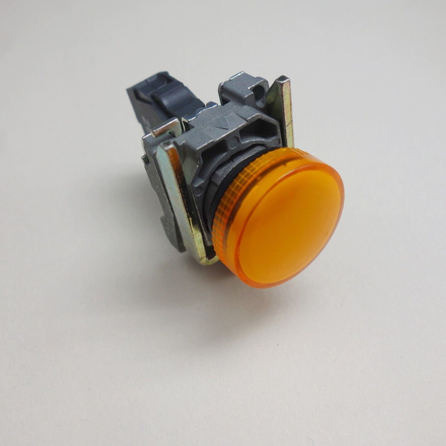 2PCS 22MM XB4 YELLOW Pilot light with integral LED FITS XB4BVM5 220V AC