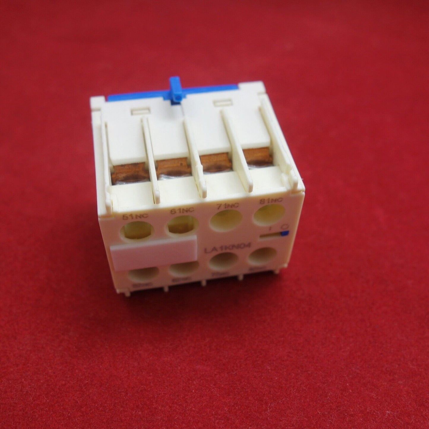 1PC Auxiliary Contact Block Fits LA1KN04 4NC USE WITH LC.K LP.K CA.K CONTACT