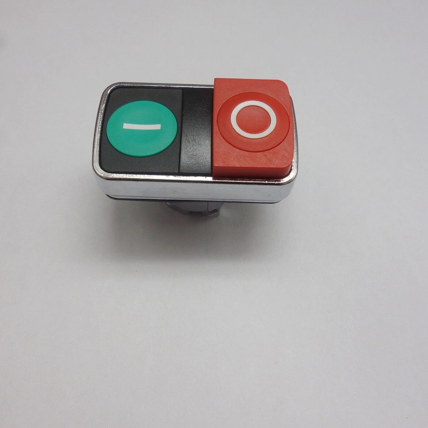 1PC 22MM Flush Green extended Red DOULE-HEADED Switch head FITS ZB4BL7341