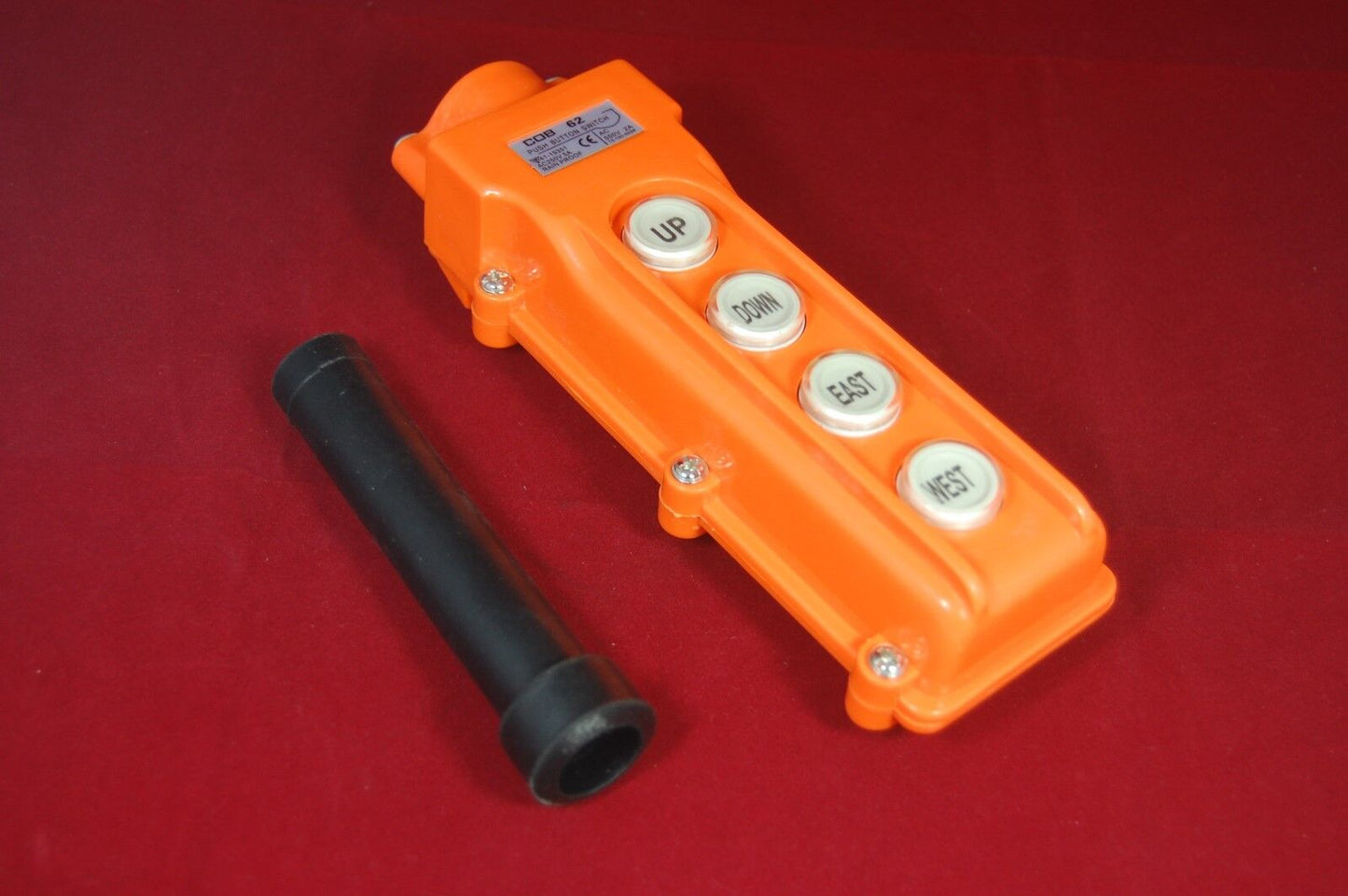 1 NEW Hoist And Crane Pendant Control Station Switch UP DOWN EAST WEST COB-62