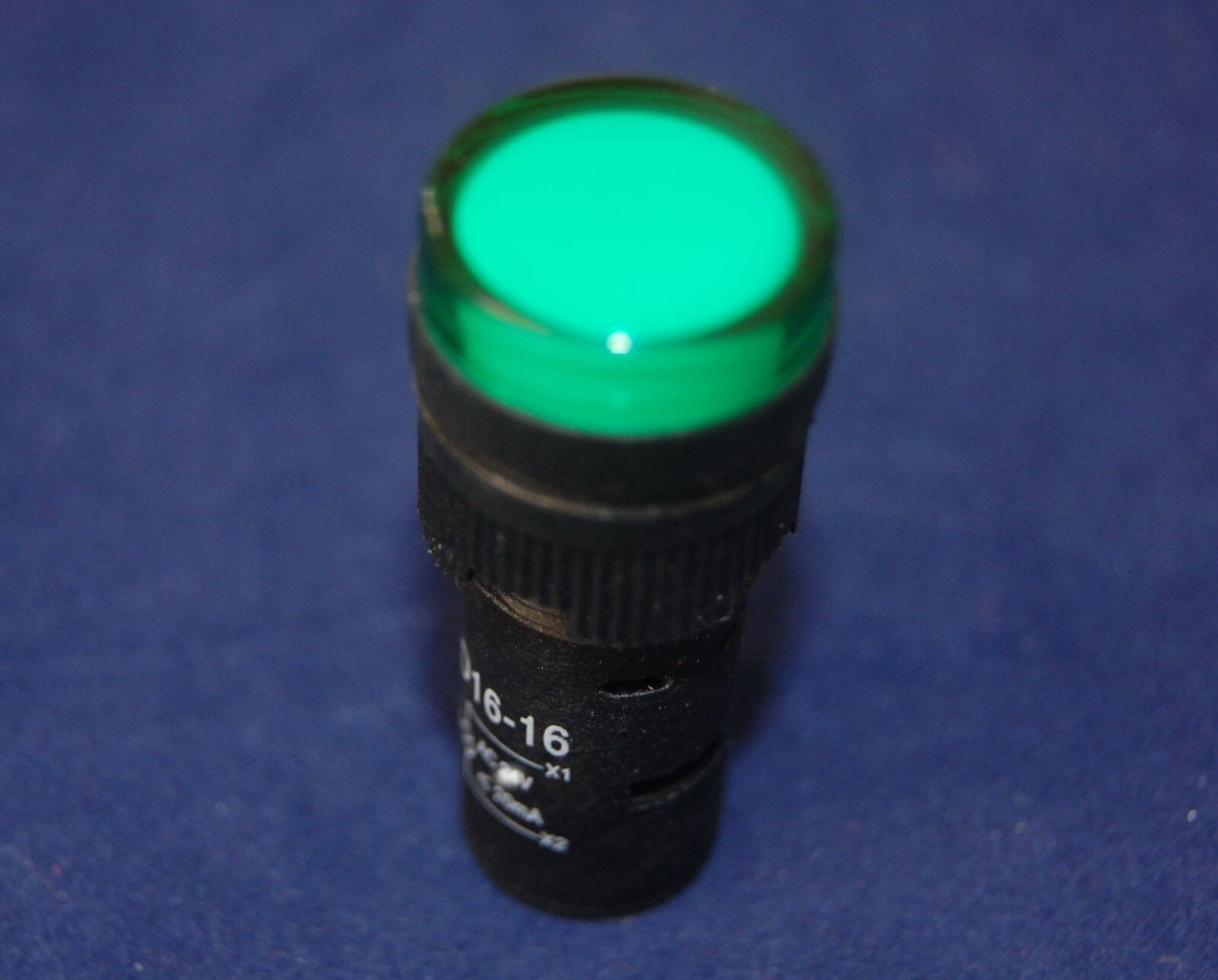 2PCS Pilot light Green Led Lamp 16mm Screw Terminal 48V AC/DC