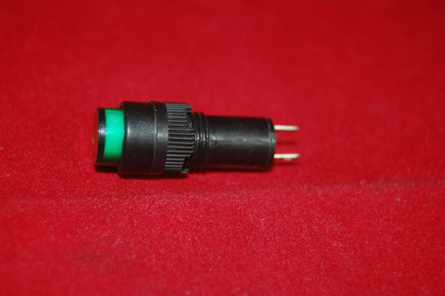 5PCS 10MM GREEN ROUND LED ILLUMINATED Pilot Lamp 24V AC/DC