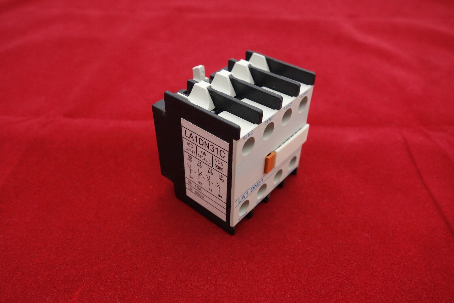 1PC Auxiliary Contact Block Fits LA1-DN31 3NO+1NC