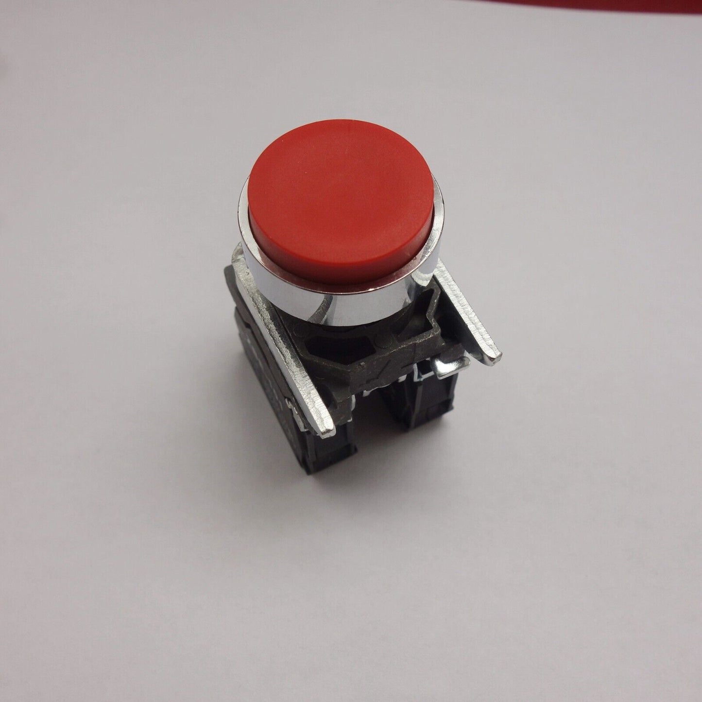 1PC 22MM Metal PUSH BUTTON SWITCH FITS XB4BL45 RED 1NC/1NO Projecting push