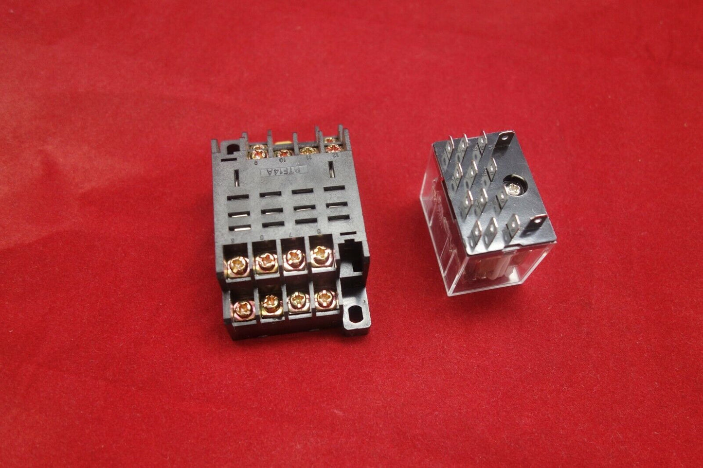 1PC LY4N General Purpose Relay 120V AC 14-Pins 10 Amp With PTF14A Socket