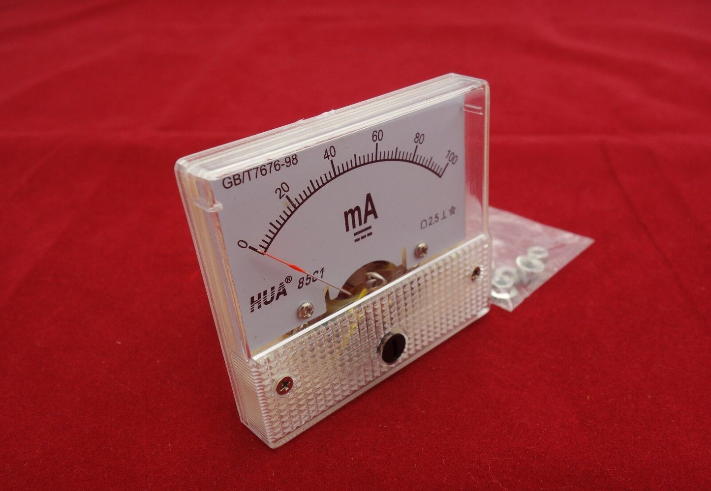 1PC DC 100mA Analog Ammeter Panel Current Meter 85C1 0-100mA directly Connect