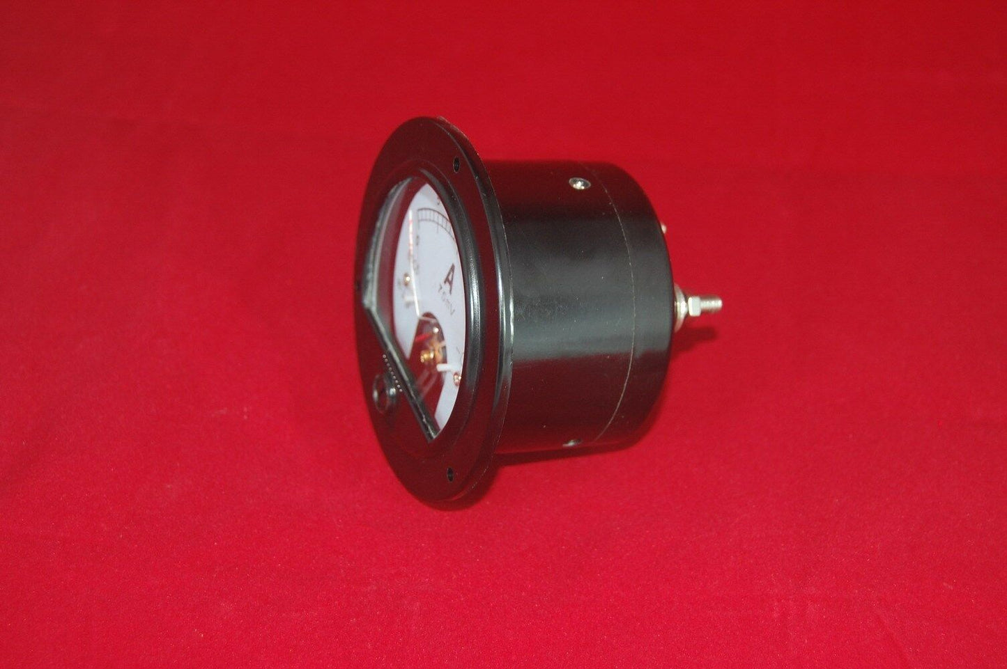DC 0-5A Round Analog Ammeter Panel AMP Current Meter Dia. 90mm Direct Connect