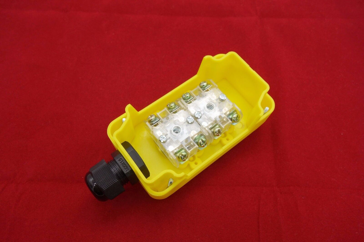 1PC New 2 Buttons Hand Remote Hoist And Crane Pendant Control Station