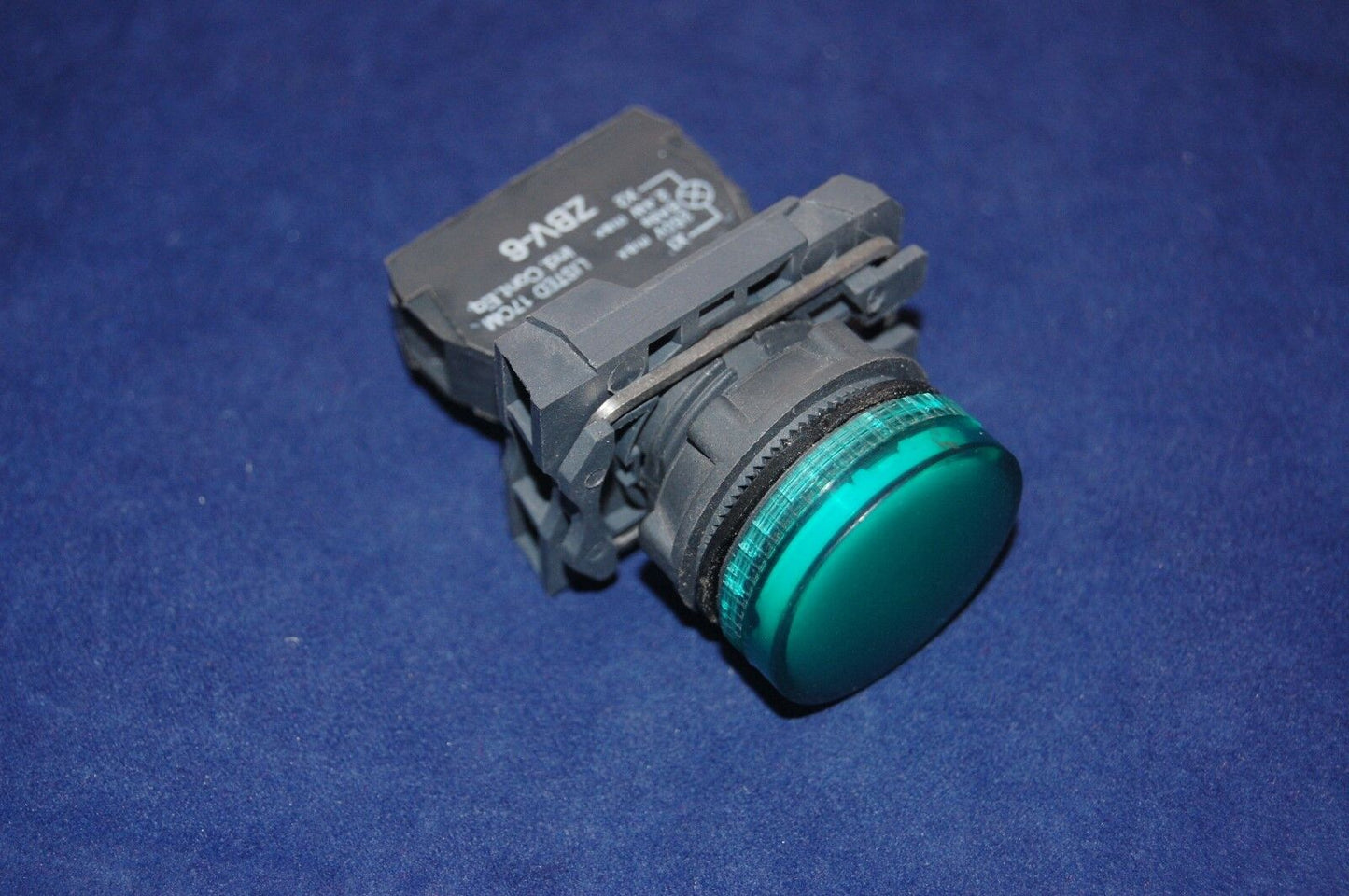 1PC 22MM XB5 Green Pilot light with integral LED FITS XB5 AVJ3 12V AC/DC