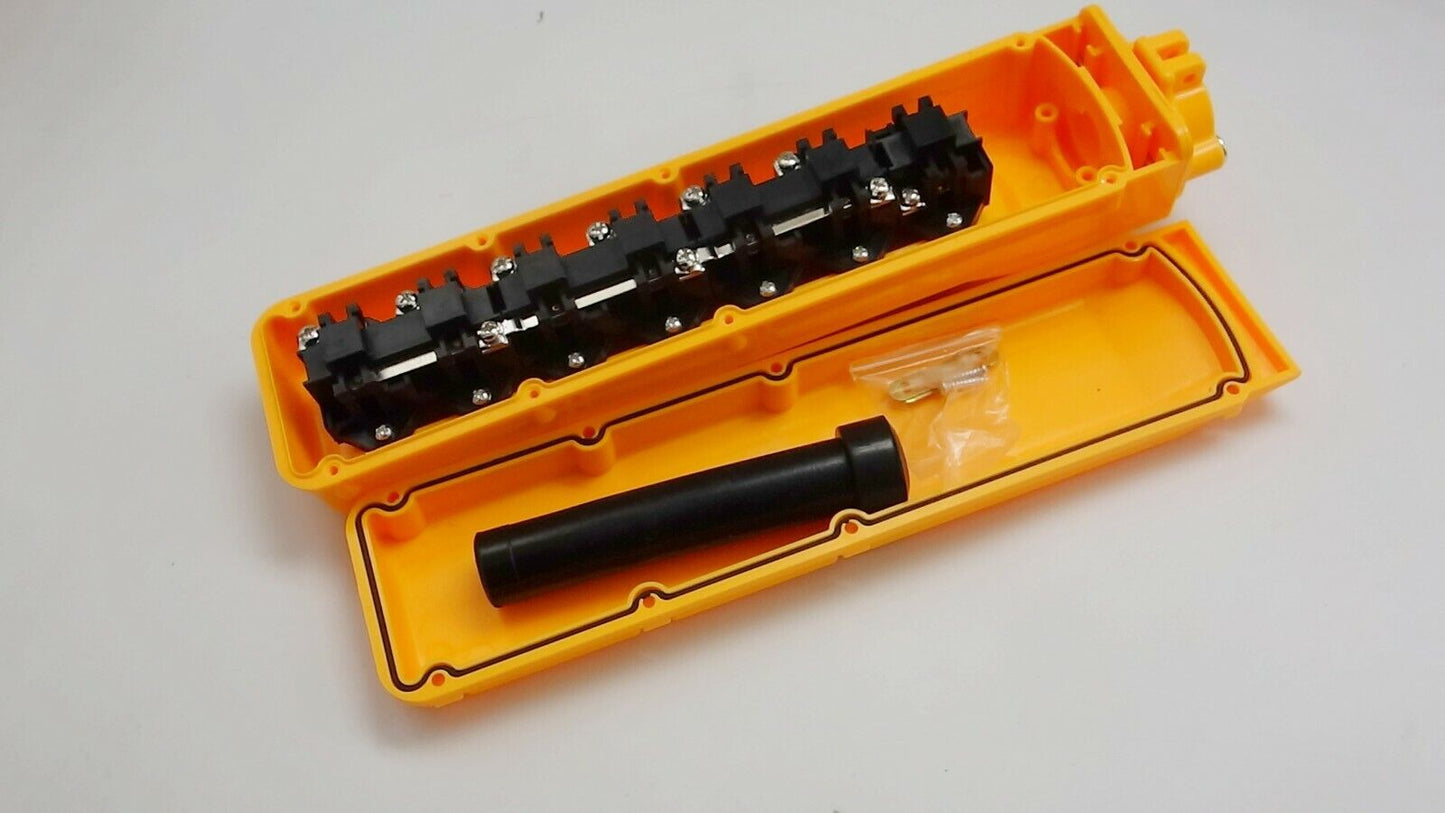Fits COB-C3 Pendant Control Station One Push Lock revolve Estop, Six On buttons