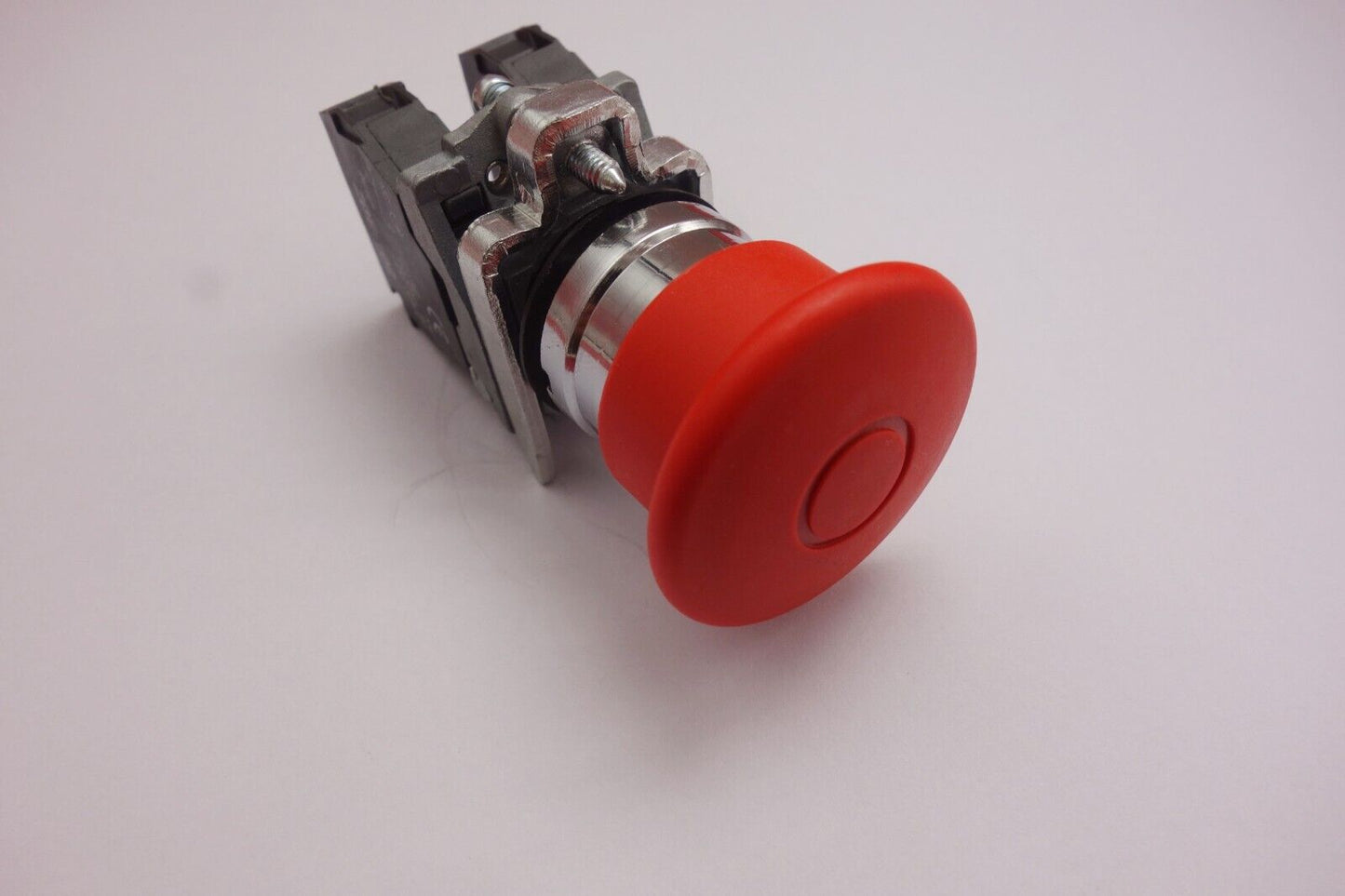 1PC Mushroom head Push-pull Emergency stop trigger action switch Fits XB4BT845