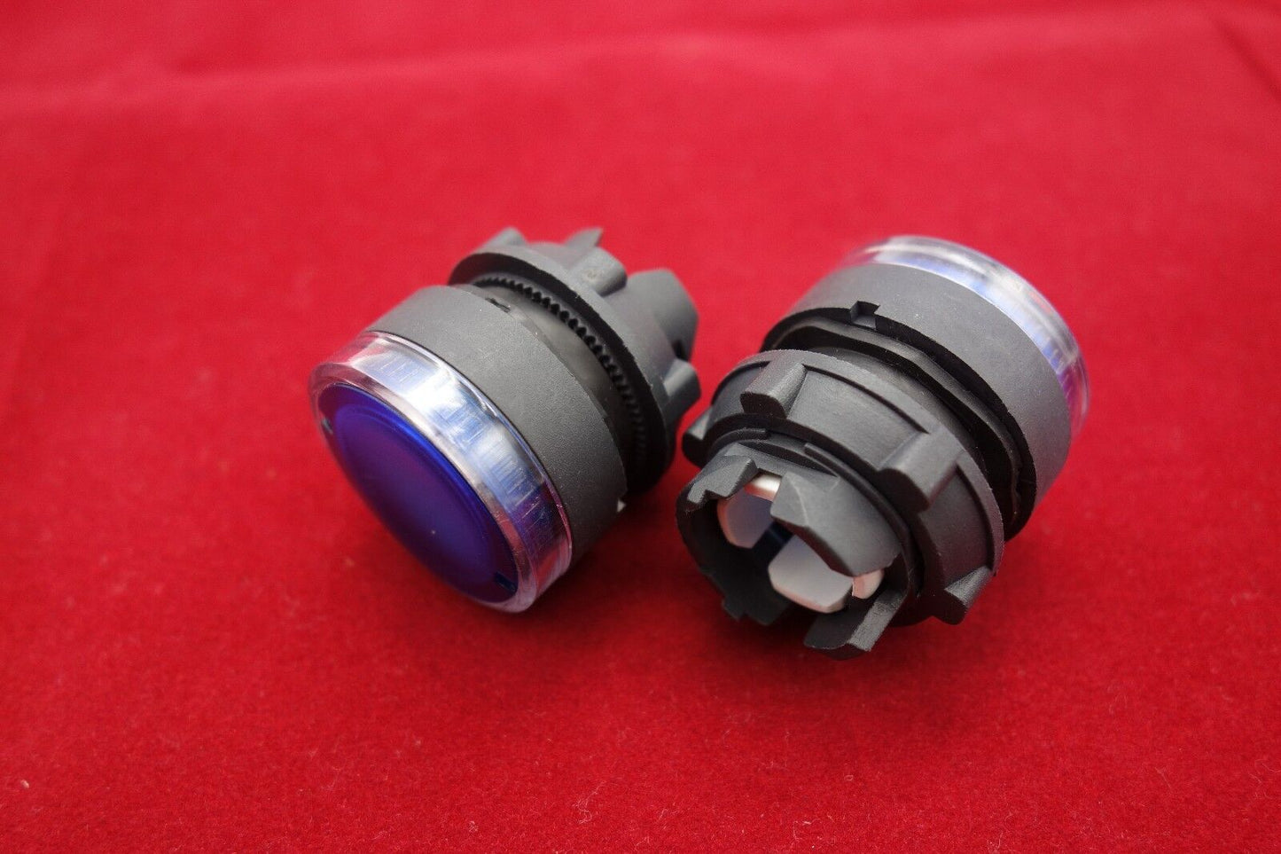 2PC 22MM PUSHBUTTON SWITCH HEAD FITS ZB5AW363 Blue for XB5AW36 Parts