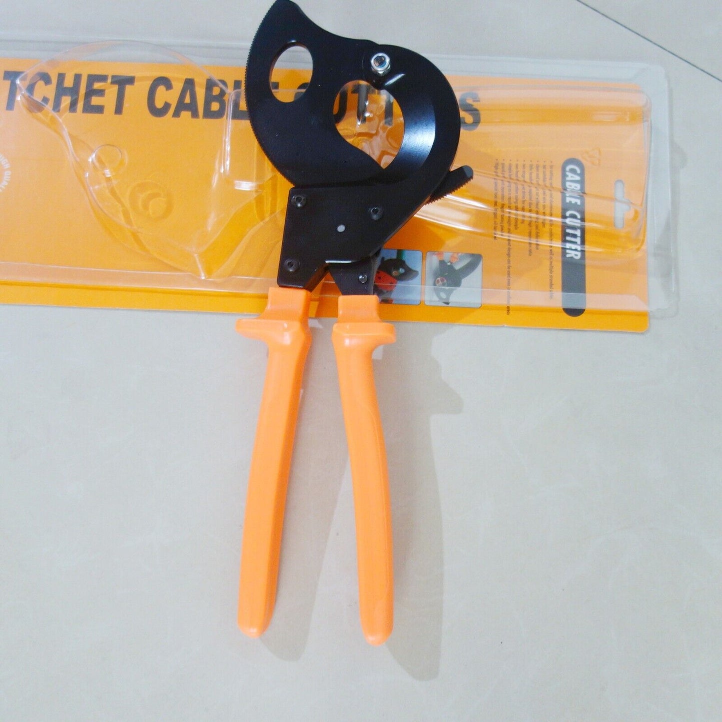 HEAVY DUTY RATCHETING RATCHET HAND CABLE WIRE CUTTER Φ60mm/500mm2