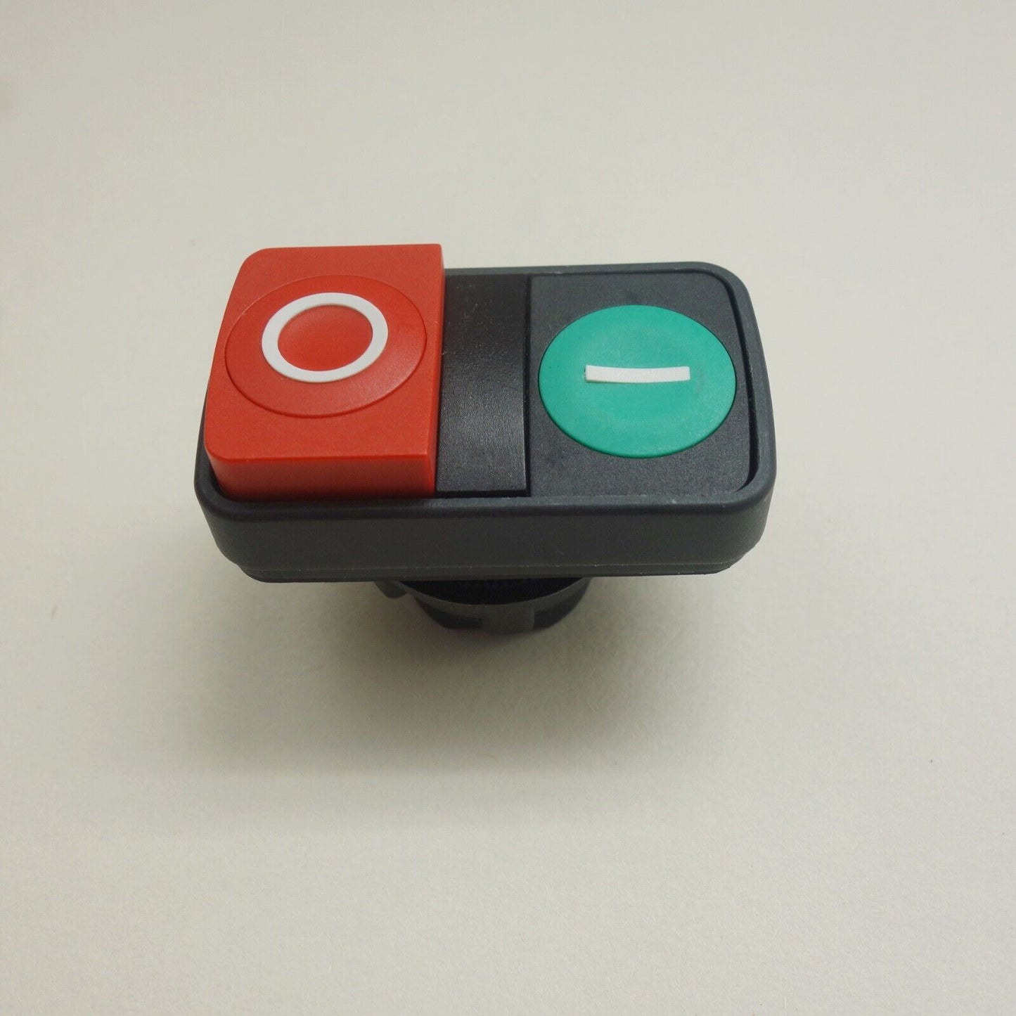 1PC 22MM Flush Green Extended Red DOULE HEADED Pushbutton Head FITS ZB5AL7341