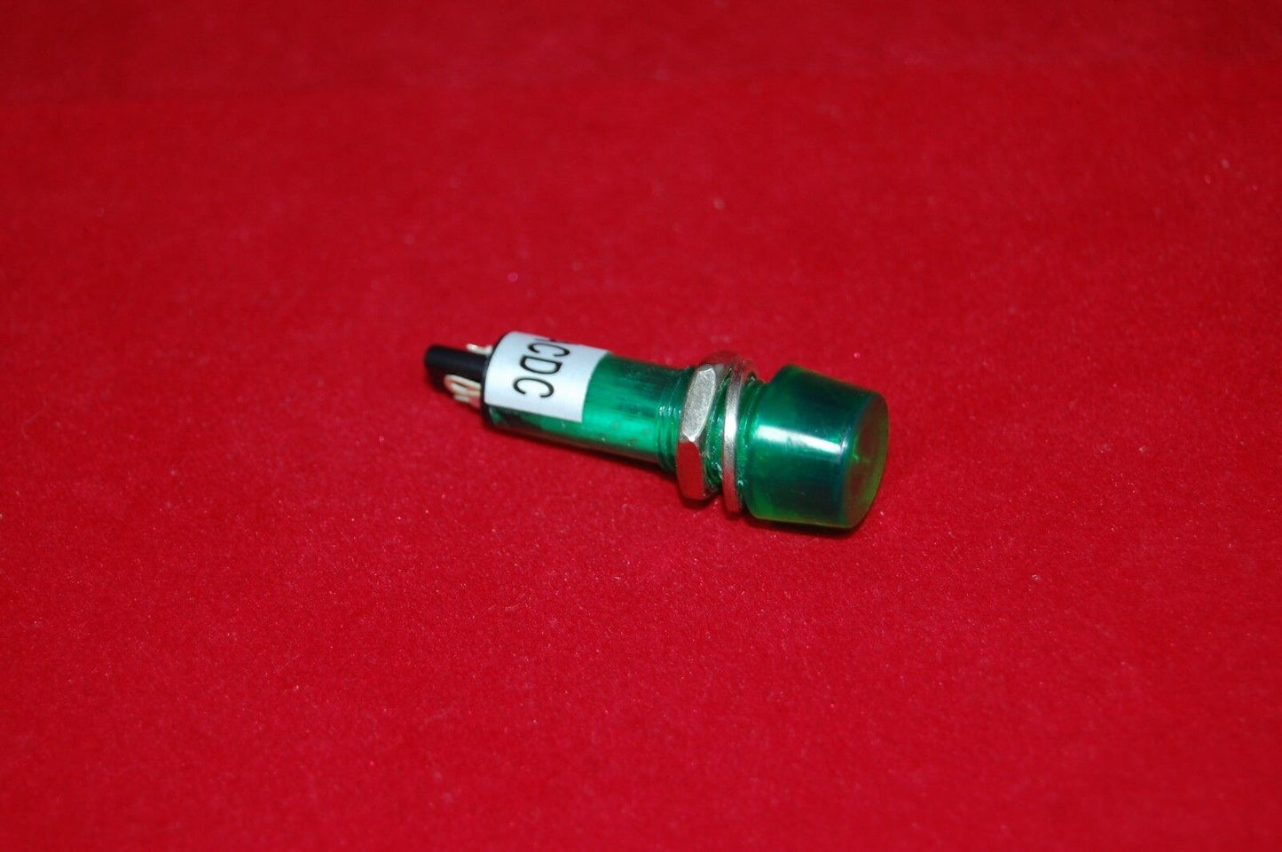5Pcs 24V AC/DC 10mm Green Panel Mounting plug in incandescent Pilot Lights ADP10