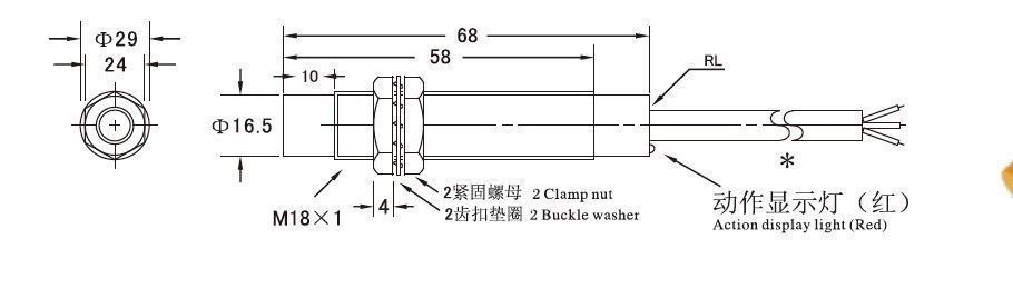10 PCS LJC18A3-B-J/DZ Capacitive Proximity Sensor Approach Switch NC AC 90-250V