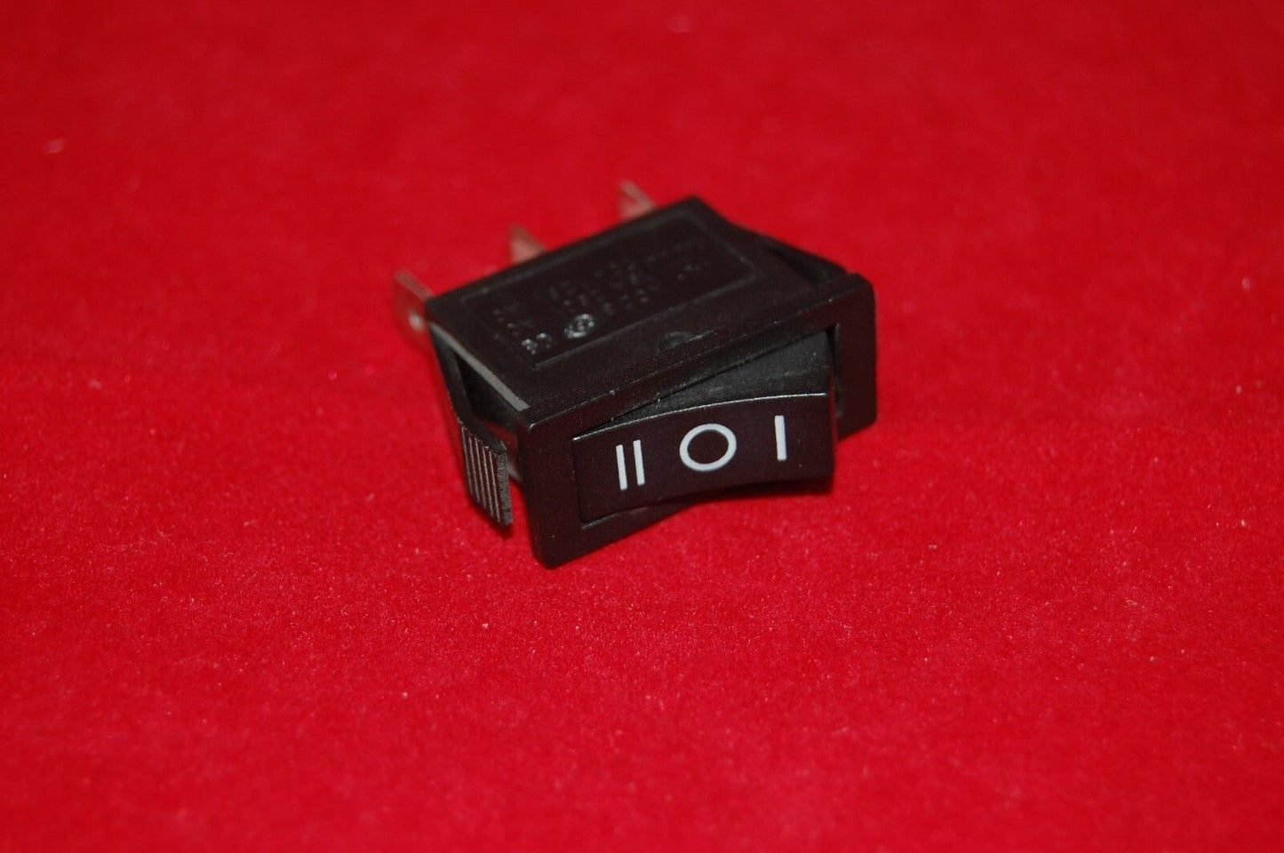5Pcs Black Rectangle 3 Position Boat Rocker Switch 3 Pin