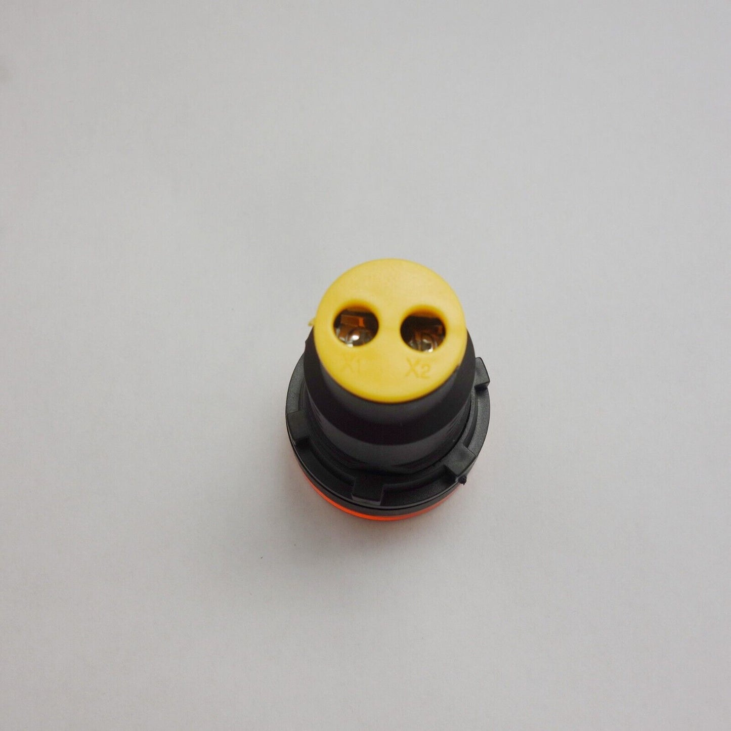 2PCS Pilot light Yellow Led Lamp Panel Cutout Dia. 30mm Screw Terminal 380V AC