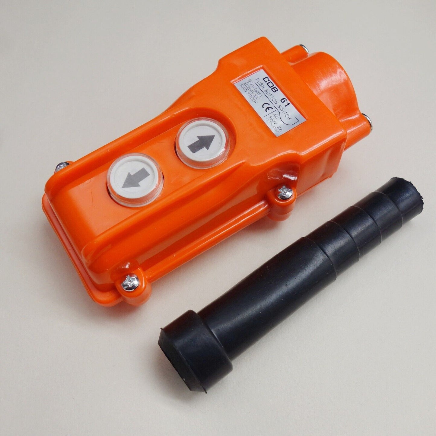 1 NEW Hoist And Crane Pendant Control Station Push Button Switch UP-Down COB-61
